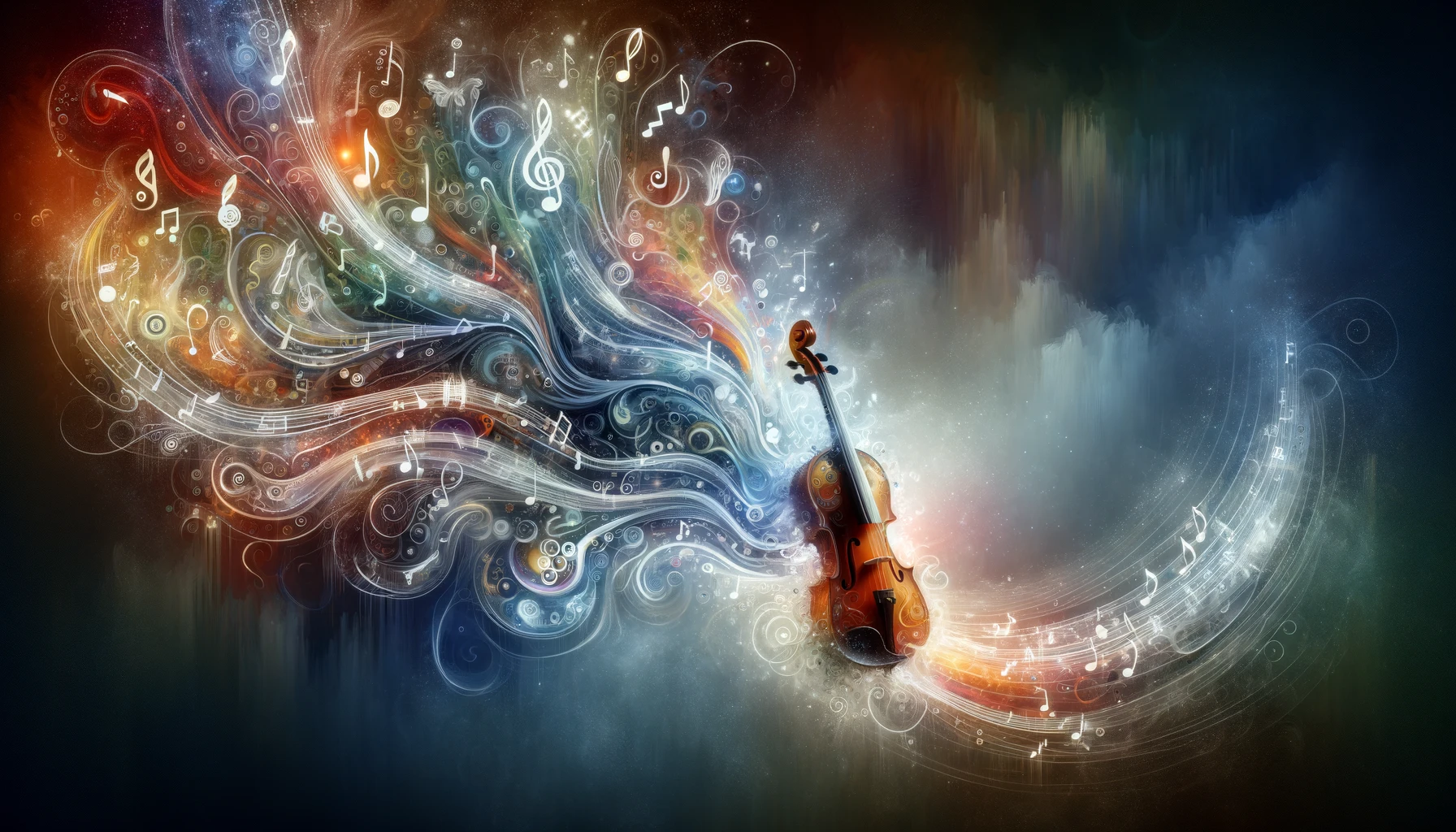 バイオリンから発せられる音楽的インスピレーションと創造性